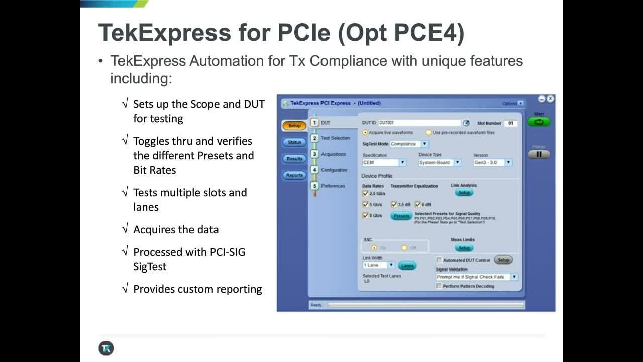 Getting to PCI Express Compliance Faster